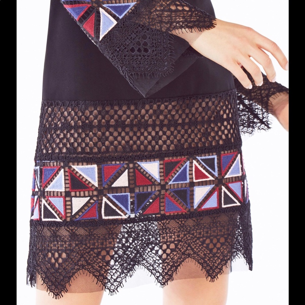 BCBG MAXAzria Runway Laia Embroidered Dress - Picture 6 of 7